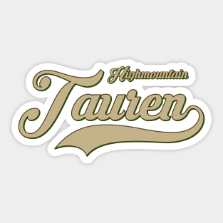 Highmountian Tauren Sticker